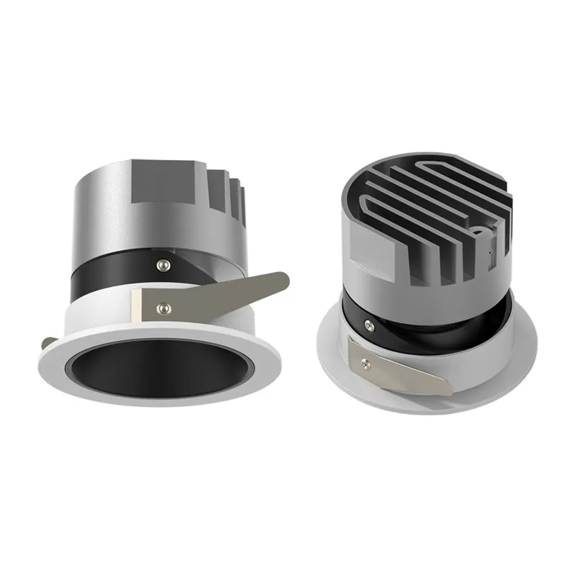 Anti-Glare Dimmable Recessed Round COB LED Downlight 15/20W