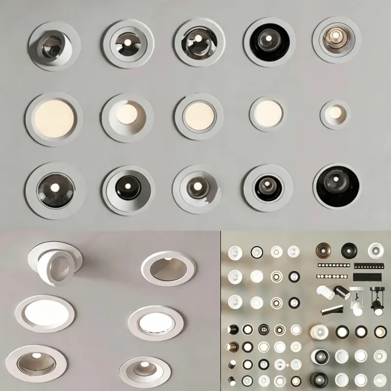 Adjustable Recessed Round LED Downlight 3-7W