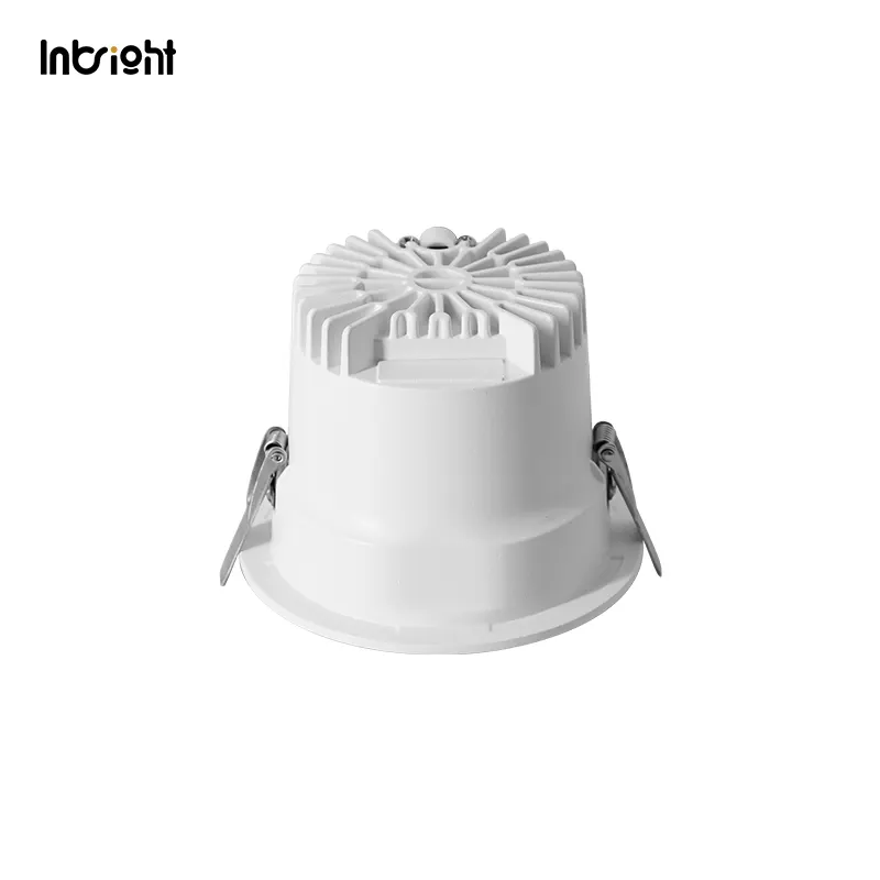 Recessed Aluminum LED Downlight Black 15-35W