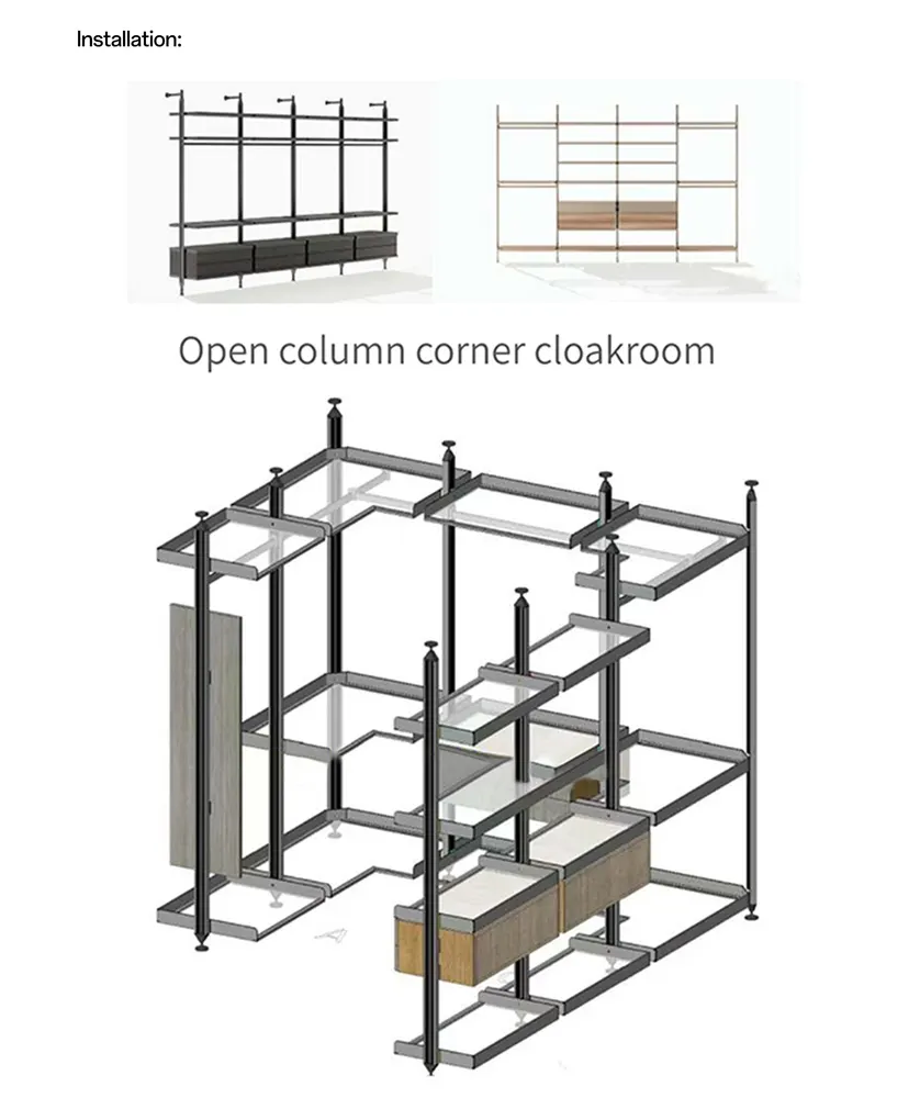 Modern Bedroom Wardrobe For Clothing Storage