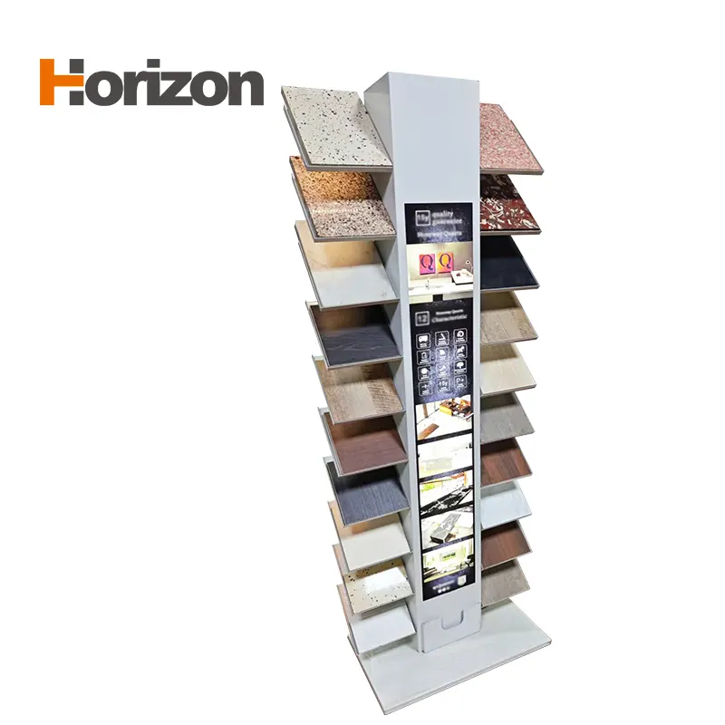 Stone And Tile Display Rack For Slab And Sample Storage