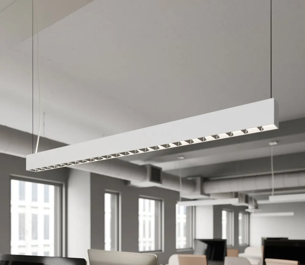 Smart Aluminum Linear LED Pendant Light 20-50W