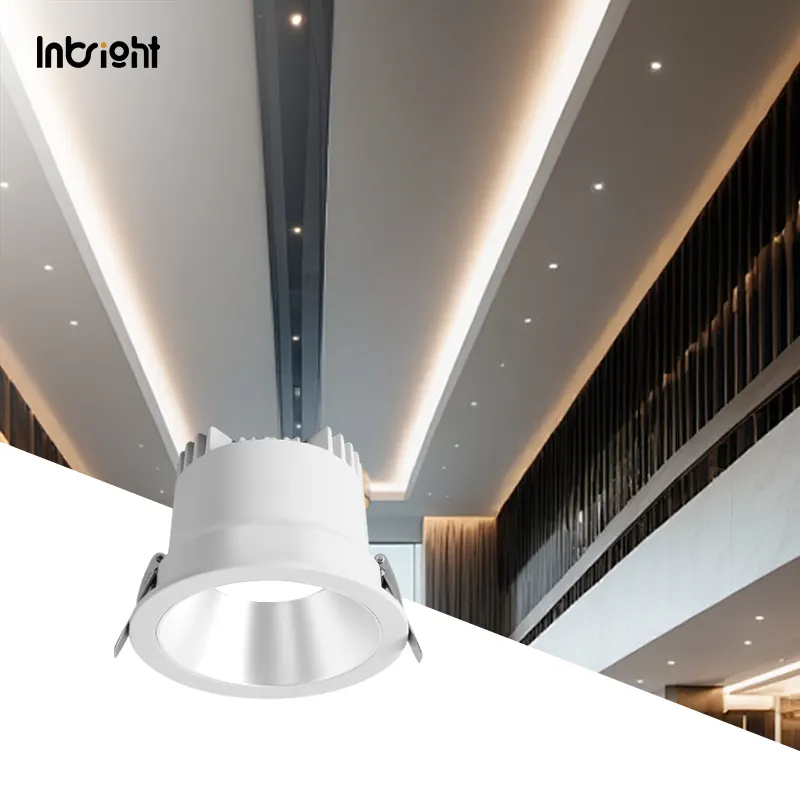 Recessed Aluminum LED Downlight 15-35W