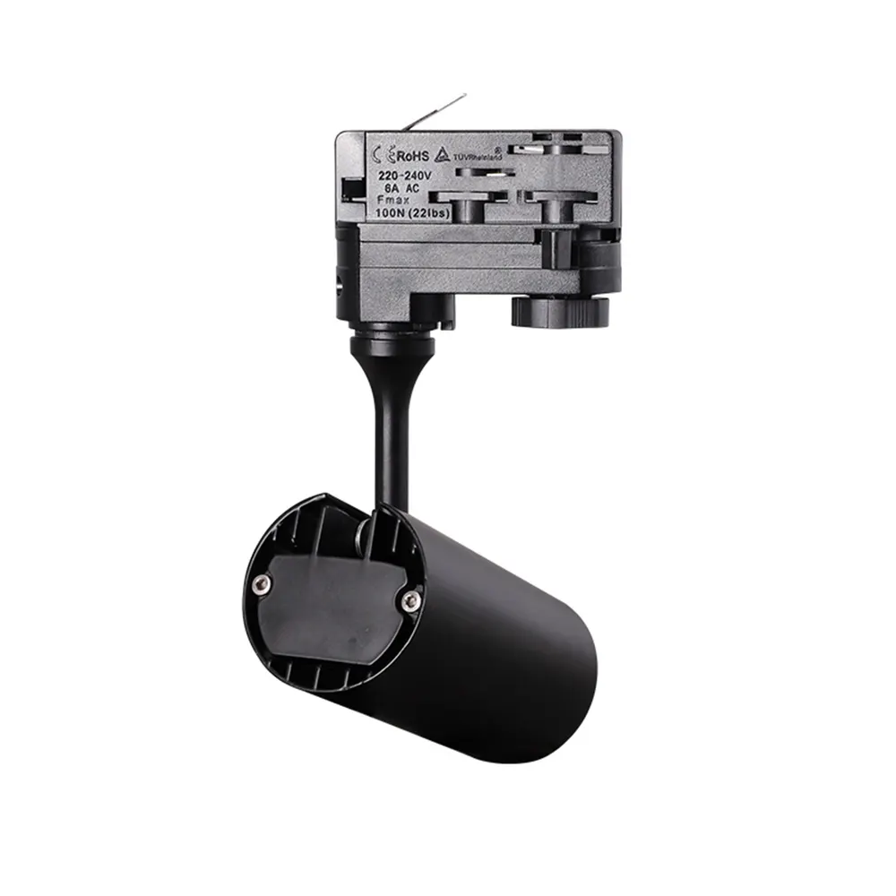 Dimmable Aluminum COB LED Track Spotlight 12-36W