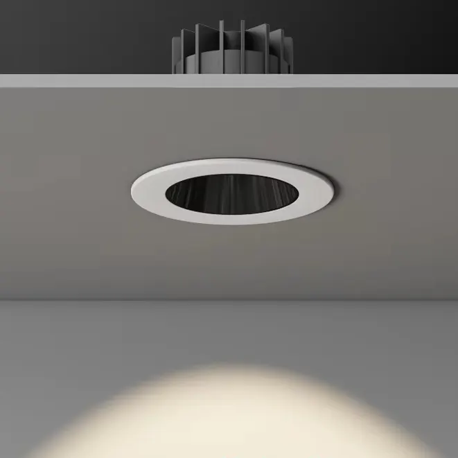 Anti-Glare Recessed Aluminum LED Downlight 5/7W 55mm