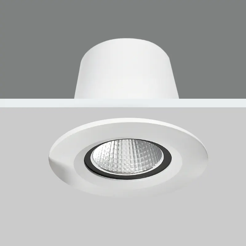 Anti-Glare Recessed Round COB LED Downlight 5-15W 220-240V