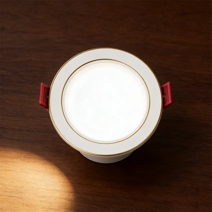 Anti-Glare Dimmable Recessed Round LED Downlight 6W product sample