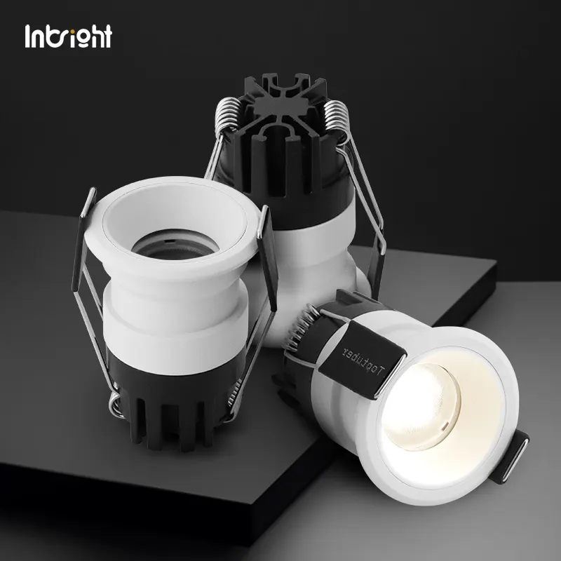 Recessed Aluminum COB LED Downlight 3-7W