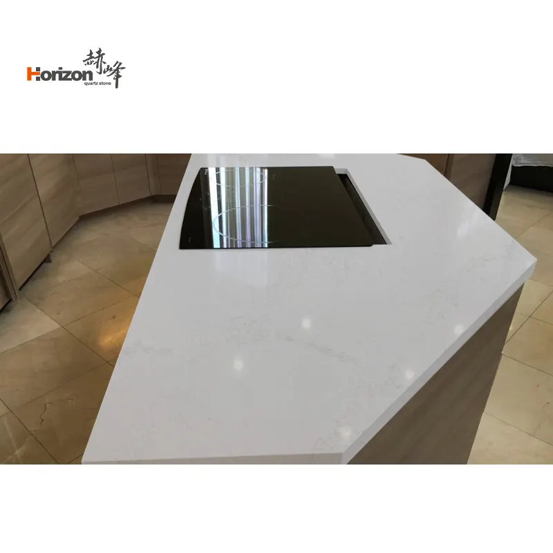 White Engineered Quartz Slab 3200x1600mm