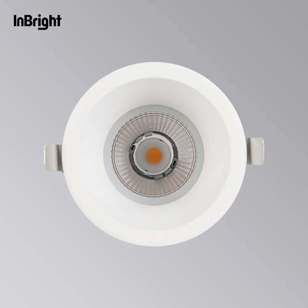Anti-Glare Dimmable DALI Recessed COB LED Downlight 8-28W IP65