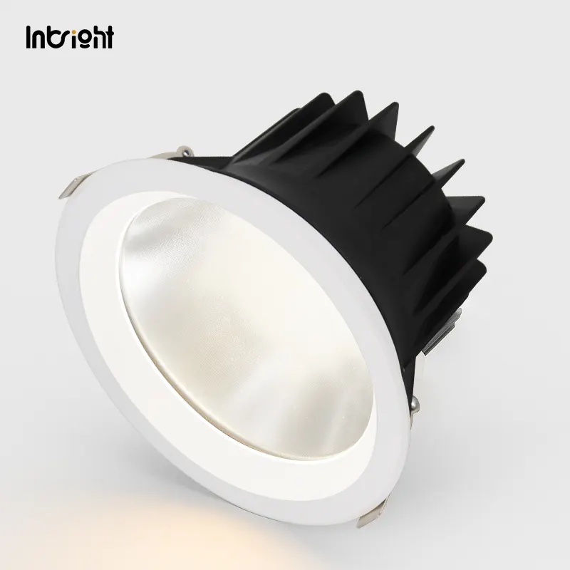Anti-Glare Recessed Aluminum LED Downlight 18-48W IP65