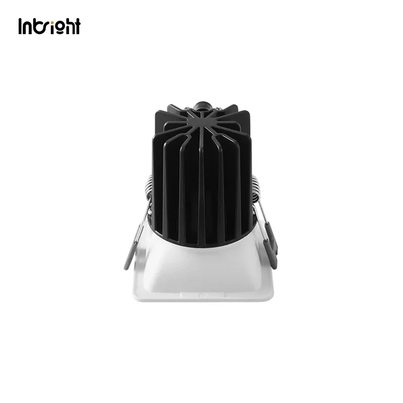 Recessed Square Aluminum LED Downlight 10W IP65