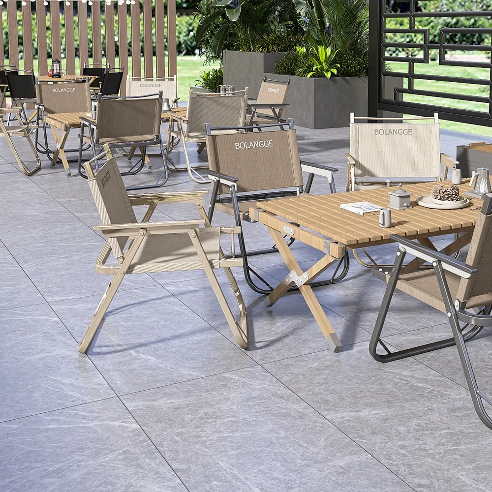 Stone-Look Matte Porcelain Outdoor Tile 600x1200mm