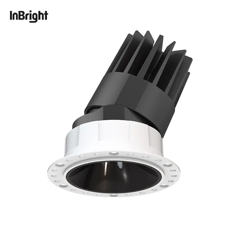 Trimless Recessed Aluminum LED Grille Spotlight 8-25W IP65 product sample