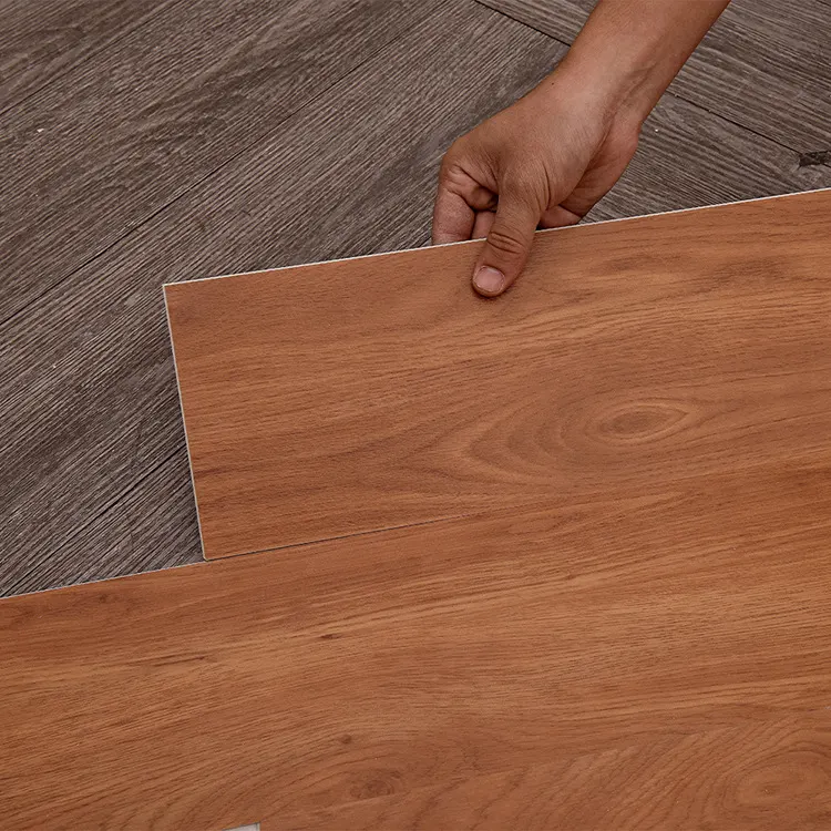 Wood-Look SPC Vinyl Flooring 1220x180mm 3.5-6m Thick