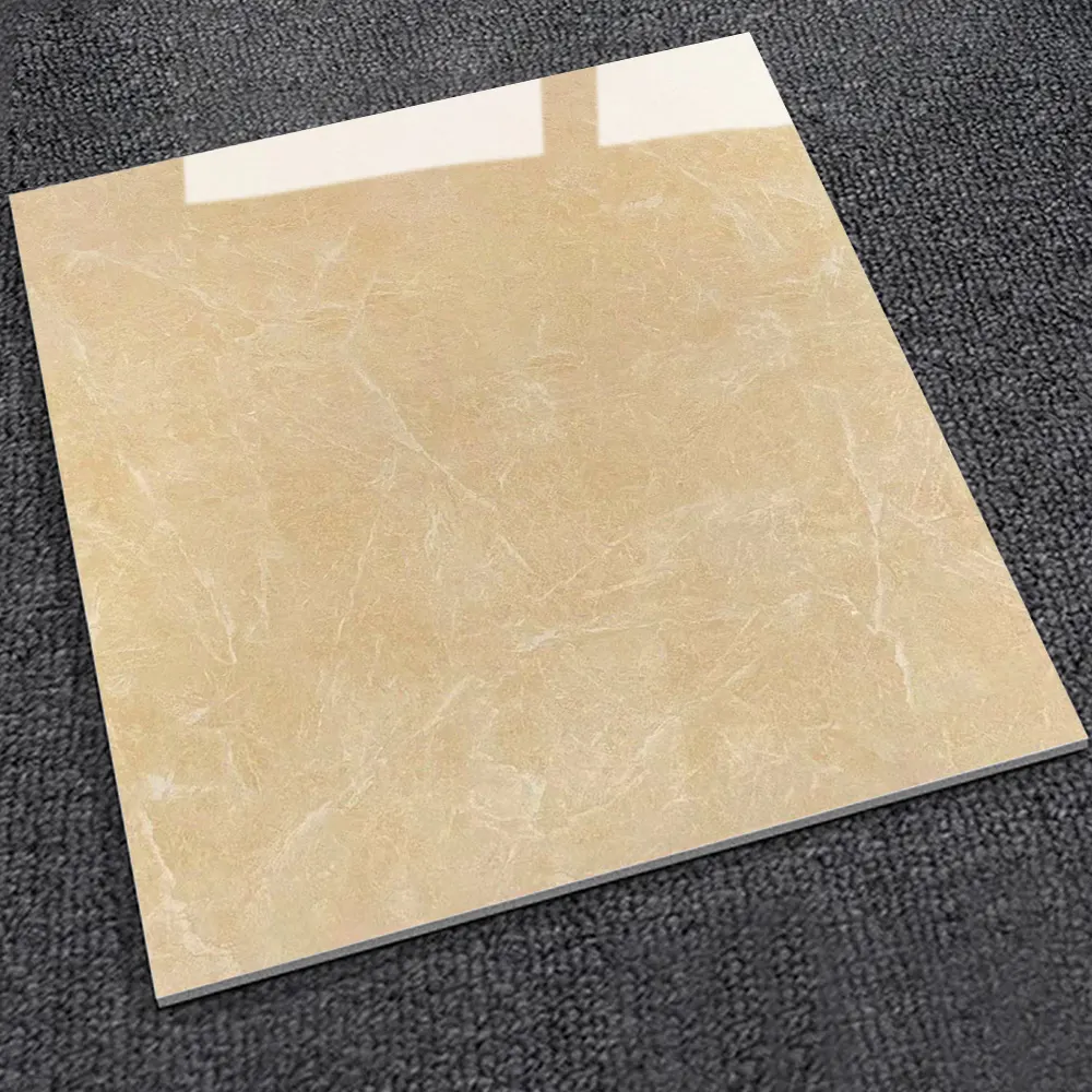 Marble-Look Polished Porcelain Floor Tile 600x600mm