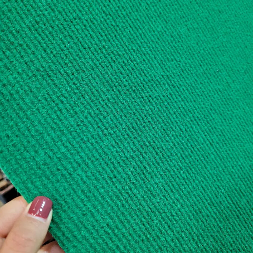 Needle-Punched Ribbed Polyester Exhibition And Event Carpet