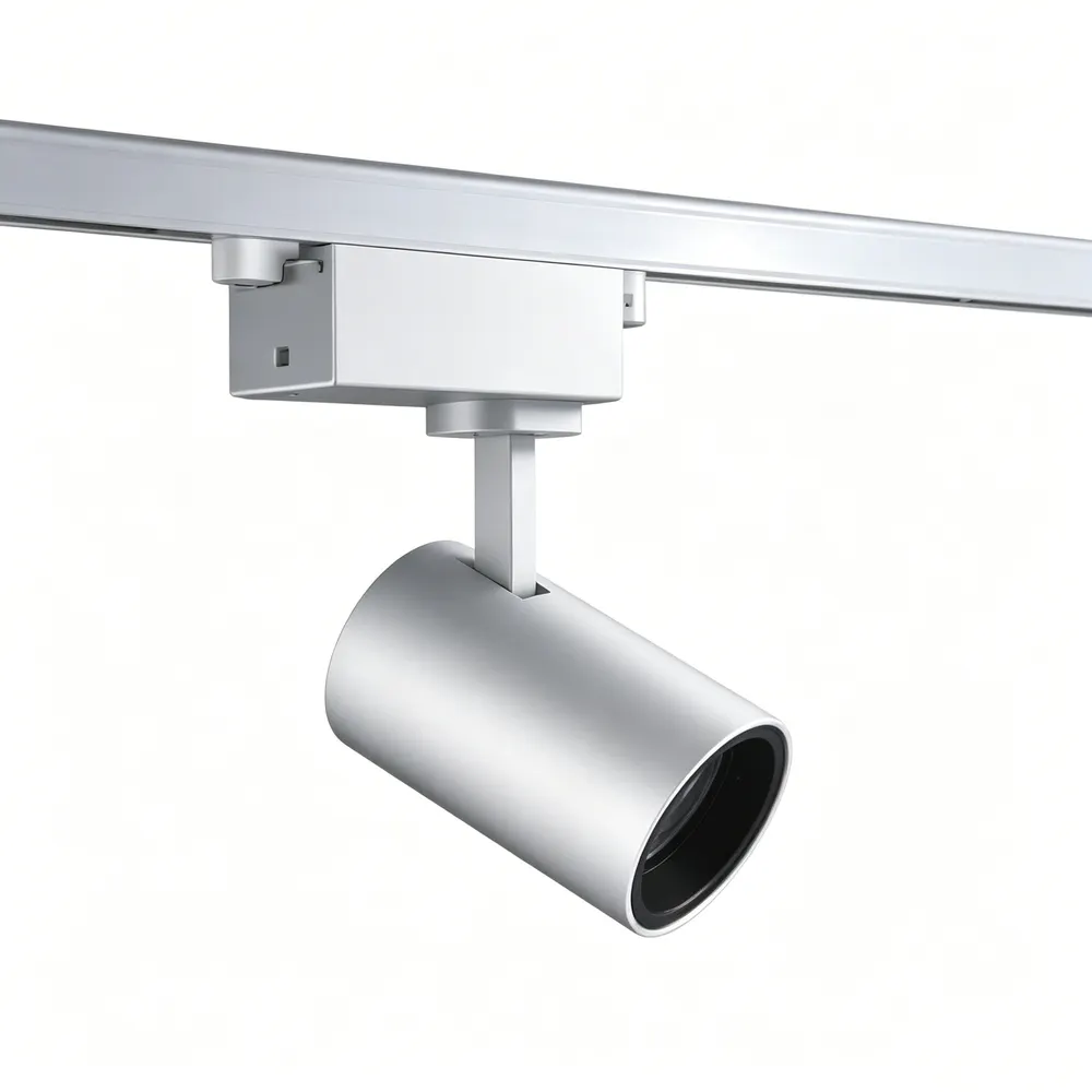Anti-Glare Aluminum COB LED Track Spotlight