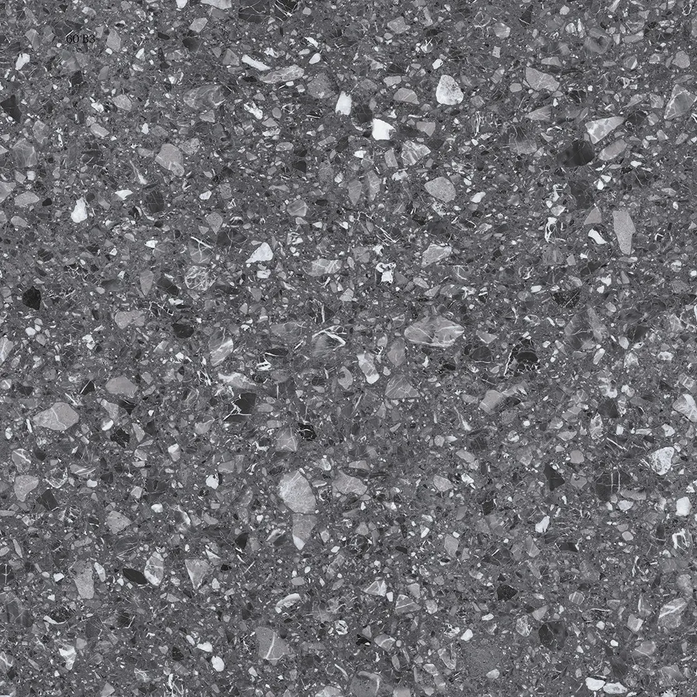Terrazzo-Look Matte Porcelain Floor Tile 600x600mm