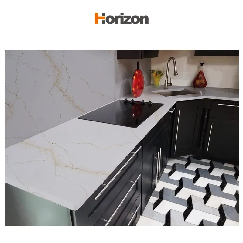 Calacatta Engineered Quartz Slab 3200x1600mm
