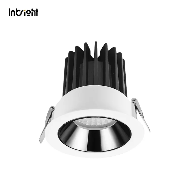 Dimmable Recessed Aluminum COB LED Downlight 10-25W IP65