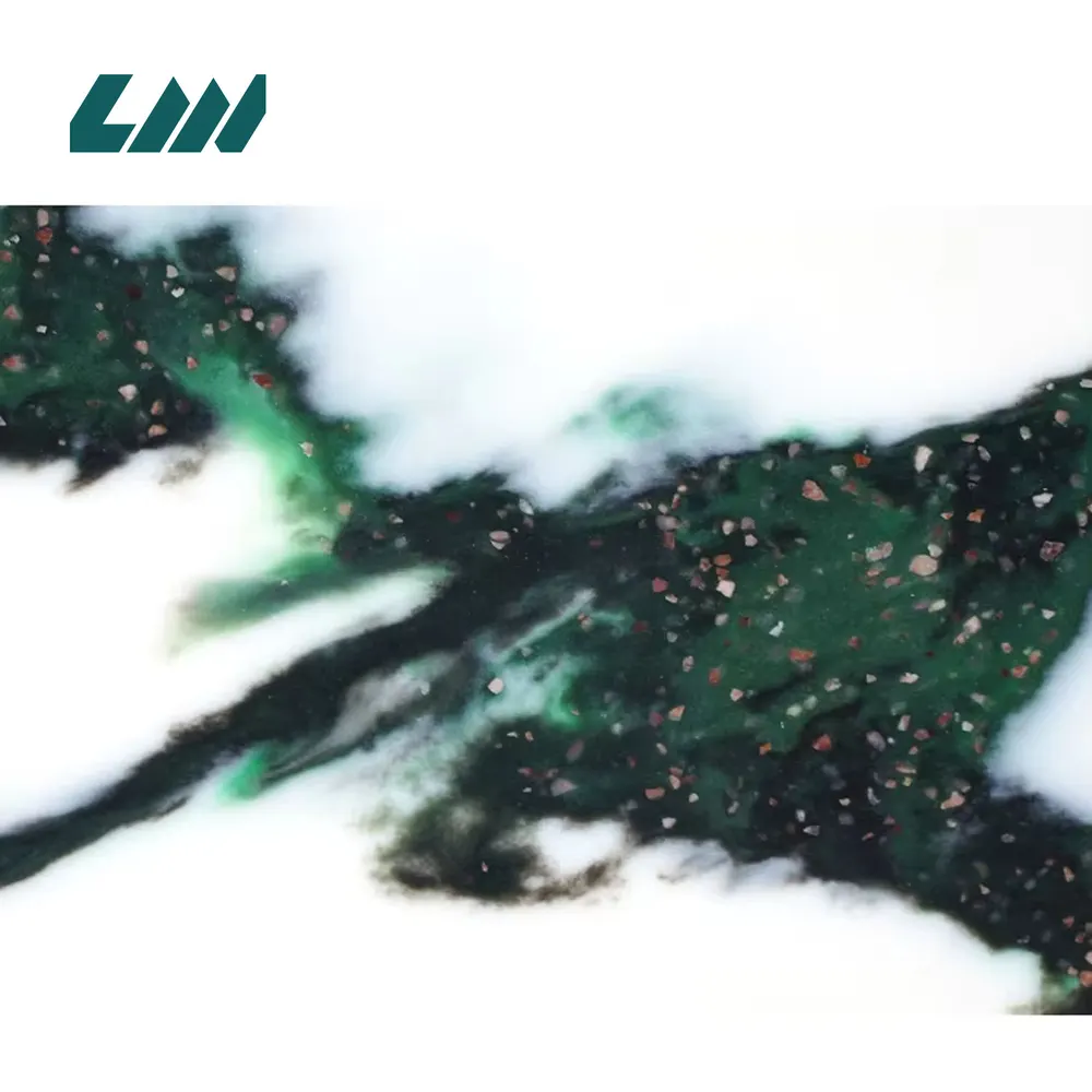 Marble-Look Engineered Quartz Slab 3200x1600mm