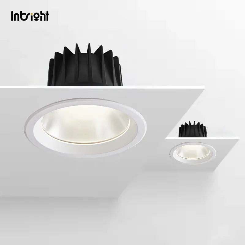 Recessed Aluminum LED Downlight 18-48W IP65 product sample