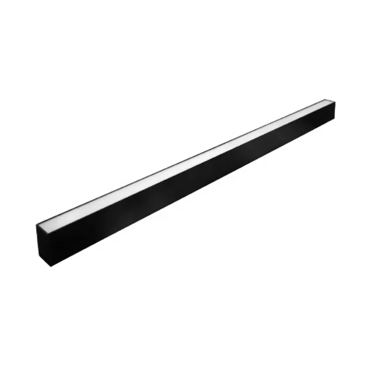 Aluminum Linear LED Light Fixture 1480x58x68mm Black/White 15-45W