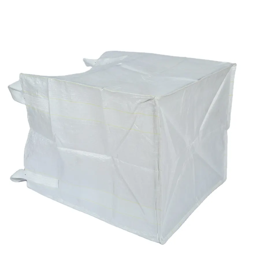 PP Woven FIBC Bulk Bag 1000kg 90x90x110 For Bulk Material Packaging