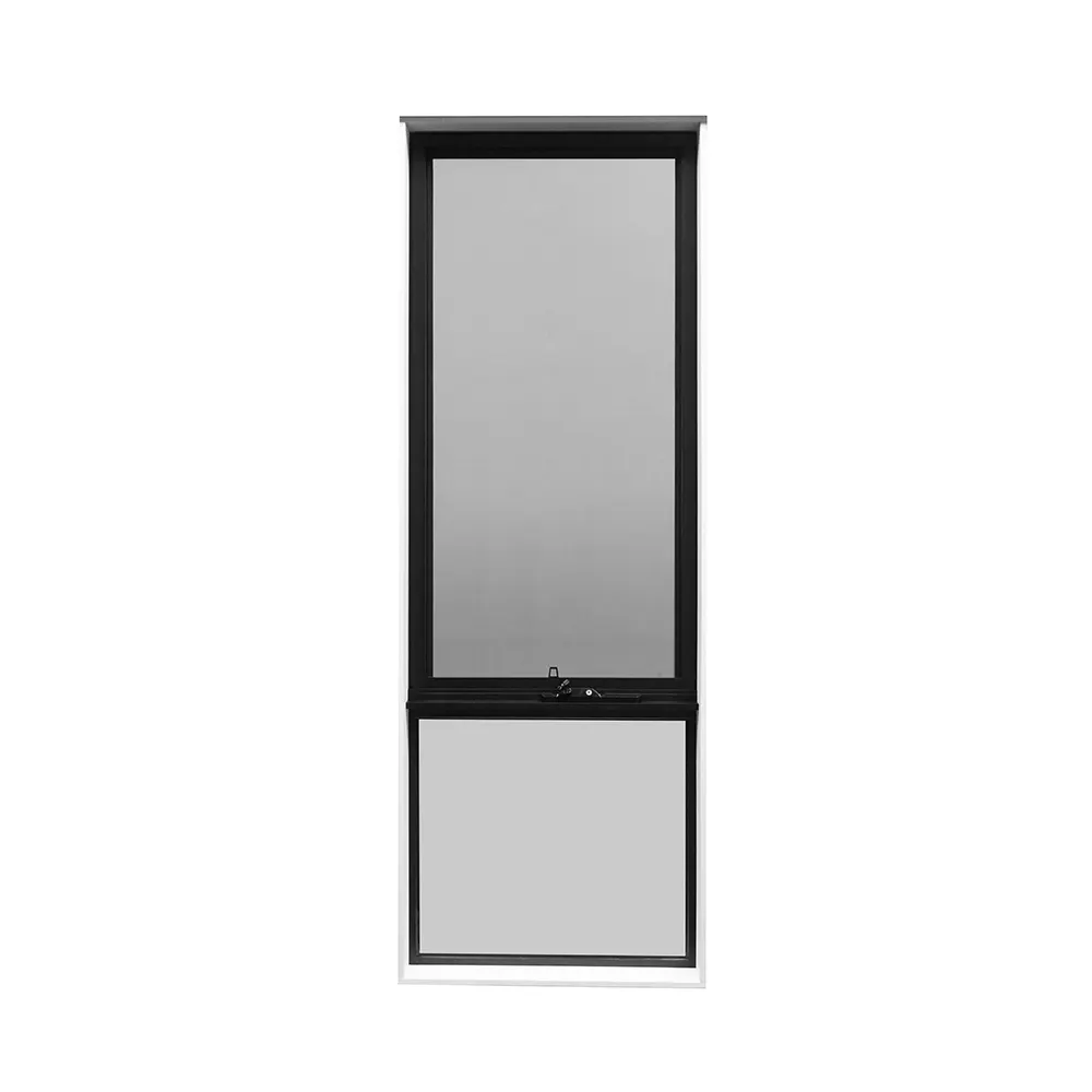 Aluminum Crank Awning Window 5+12A+5mm with Double Tempered Glazing