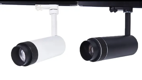 Adjustable Zoomable Aluminum LED Track Spotlight Black/White 15-35W 11a