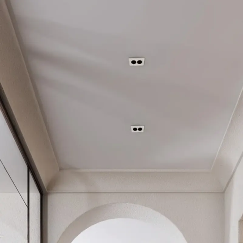 Anti-Glare Adjustable Recessed Square LED Downlight 4W