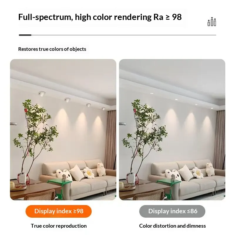 Recessed Aluminum LED Light Fixture IP65