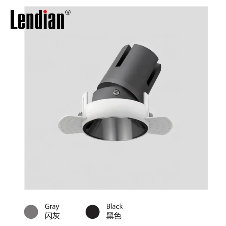 Trimless Recessed Aluminum LED Downlight 9-40W