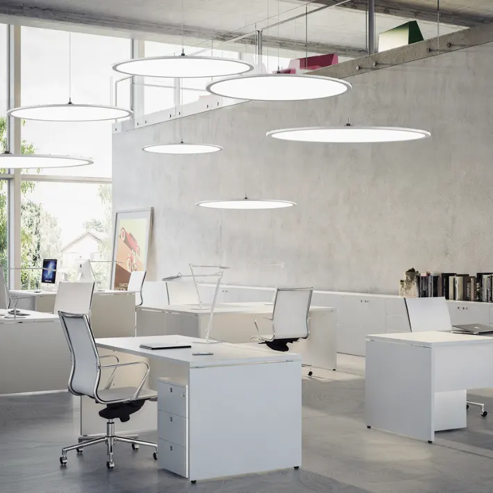 Slim Aluminum LED Panel Light 55x15x15 24-96W