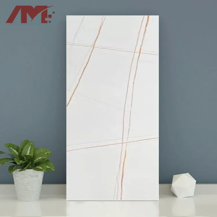 Polished Natural Marble Tile for Interior Use