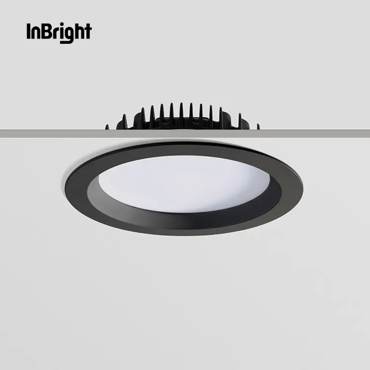 Dimmable Recessed Round LED Downlight 15-40W 4in