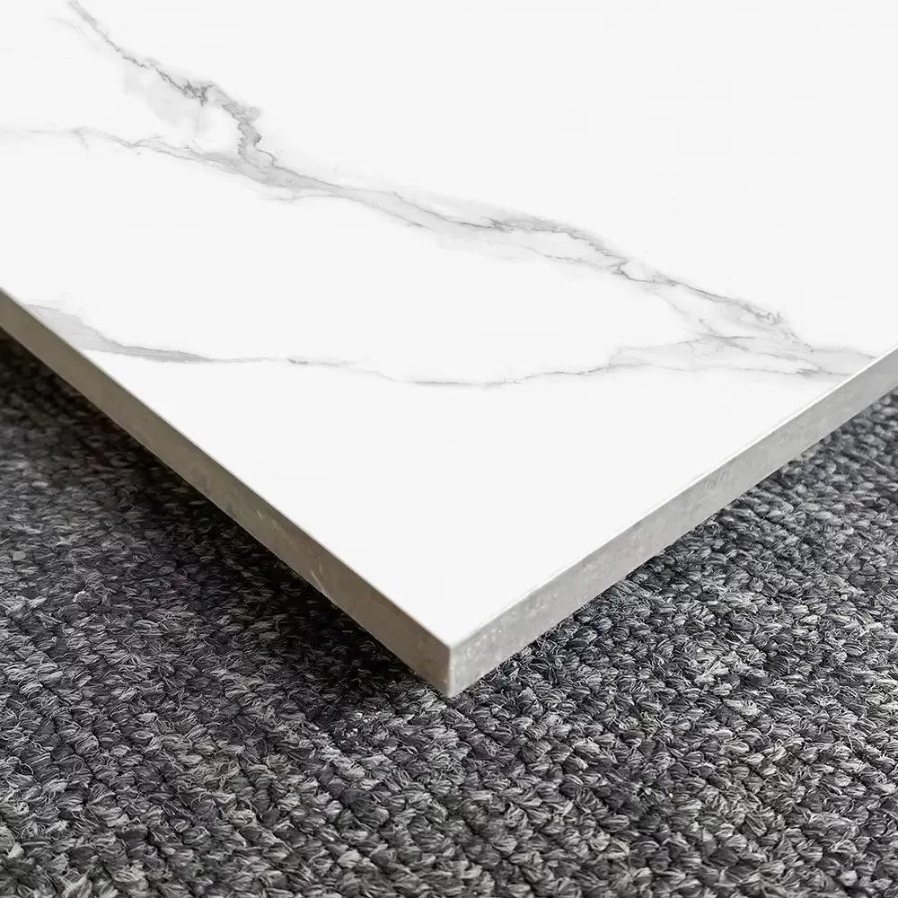 Carrara White Porcelain Wall And Floor Tile 80x80cm