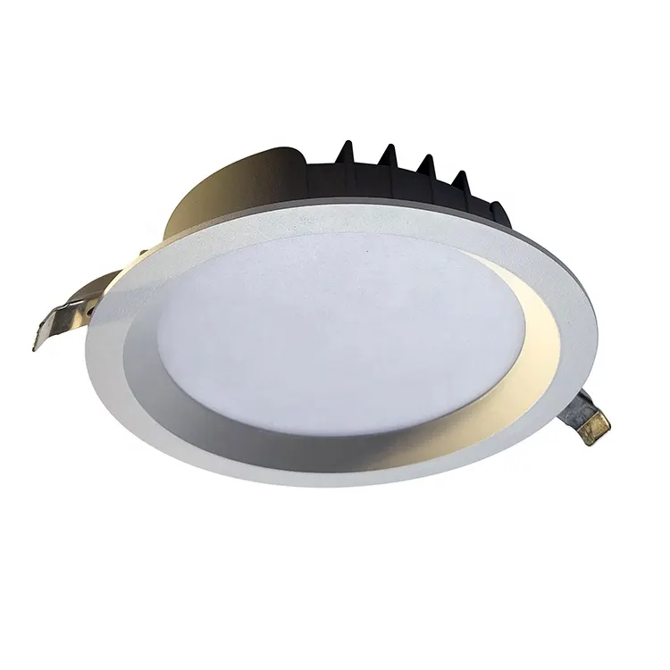 Trimless Recessed Aluminum LED Downlight White 8-40W 75mm