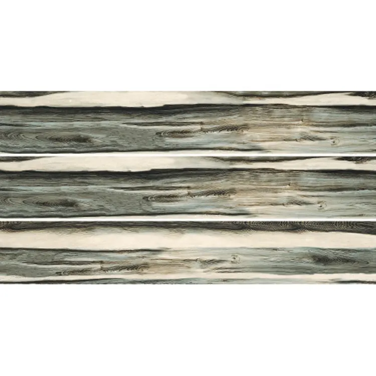 Wood-Look Glazed Porcelain Floor Tile 200x1000mm