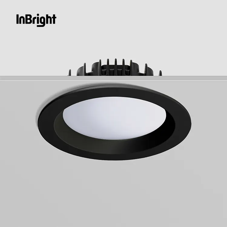 Dimmable Recessed Aluminum LED Downlight 15-40W IP20