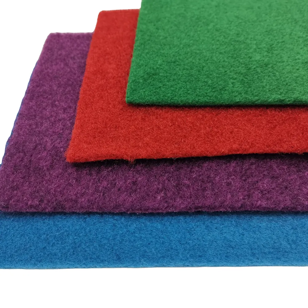 Velour Red Polyester Exhibition And Event Carpet