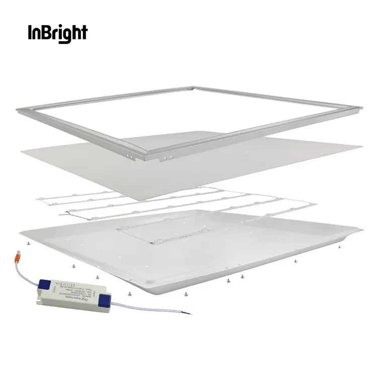 Slim Recessed Square LED Panel Light 30x30/60x60/60x30 18-72W
