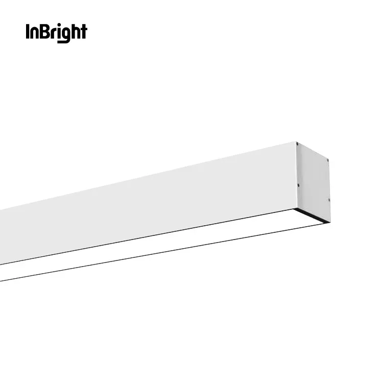 Surface-Mounted Aluminum Linear LED Pendant Light 20-48W