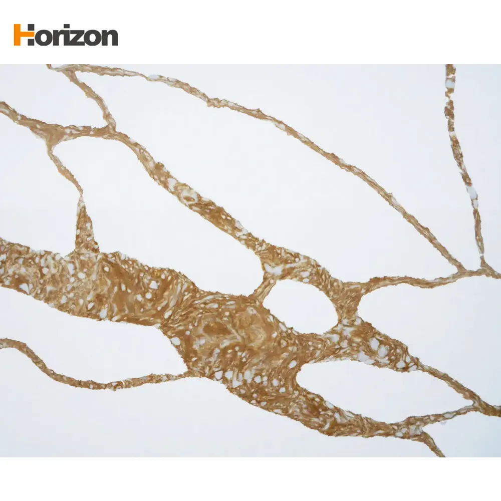 Calacatta White Engineered Quartz Slab 3200x1600mm