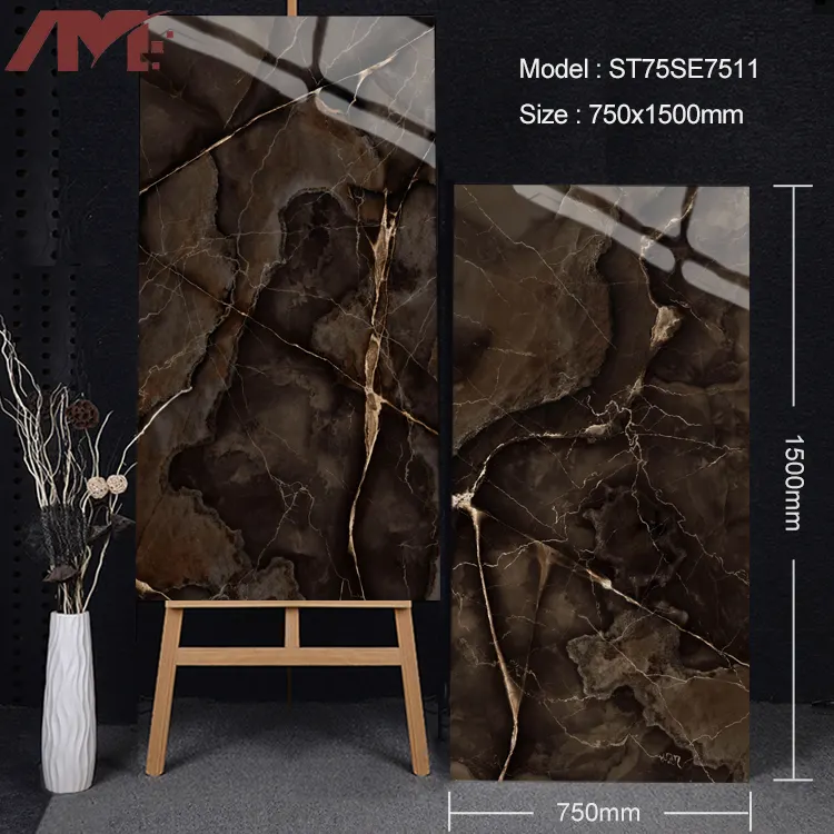 Polished Sintered Stone Slab 750x1500mm