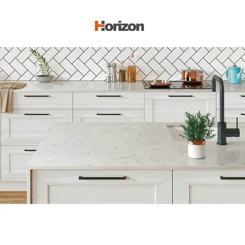 Carrara Engineered Quartz Slab 3200x1600mm