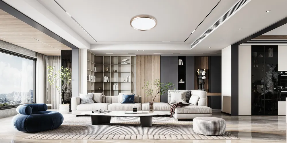 Tuya WiFi Surface-Mounted Round LED Ceiling Light 30-72W