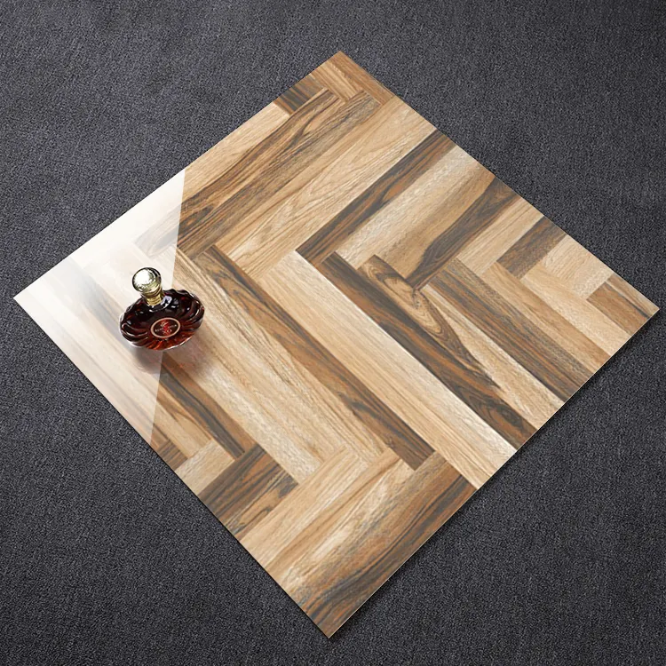 Wood-Look Porcelain Floor Tile 600x600mm