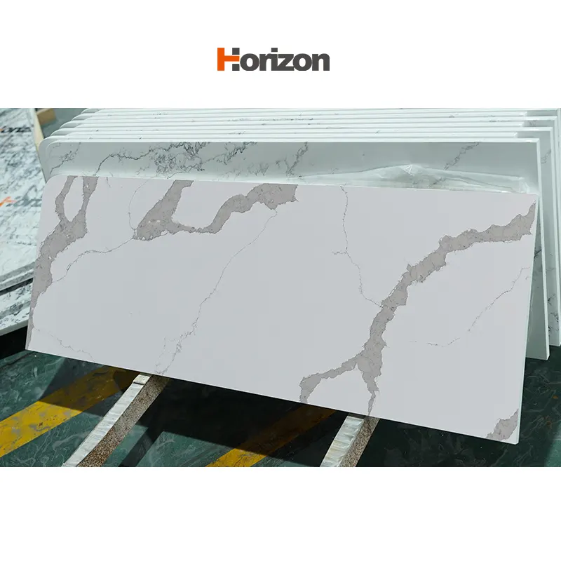White Engineered Quartz Slab 3200x1600mm